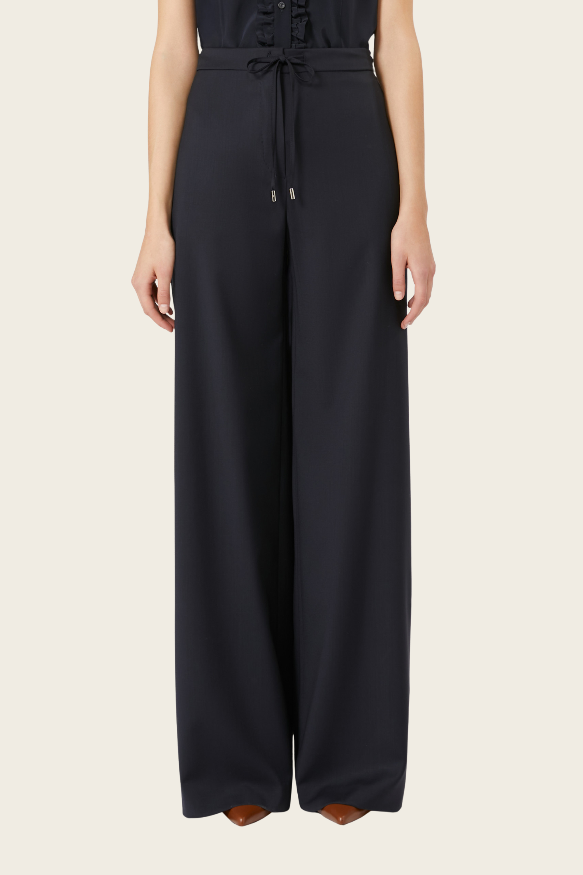 Berard Wool drawstring trousers - Max Mara