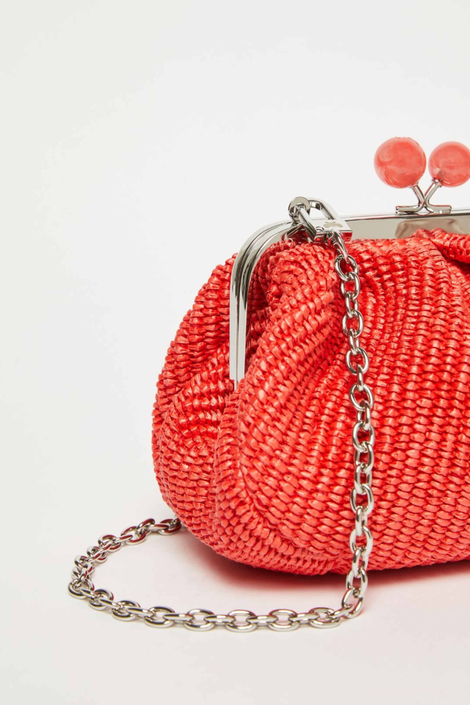 Small raffia-effect Pasticcino Bag - Max Mara