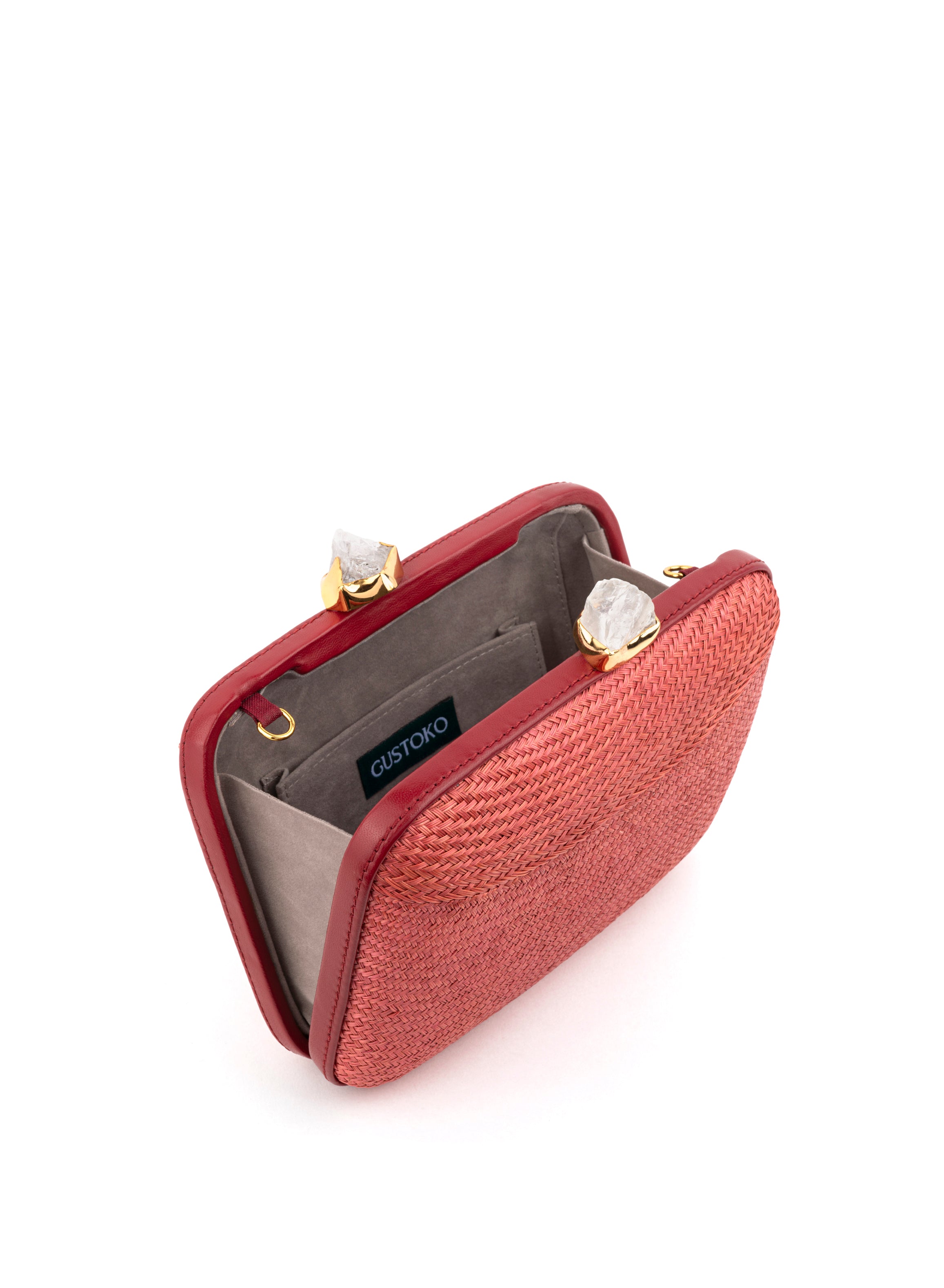 Porto clutch Crimson - Gustoko