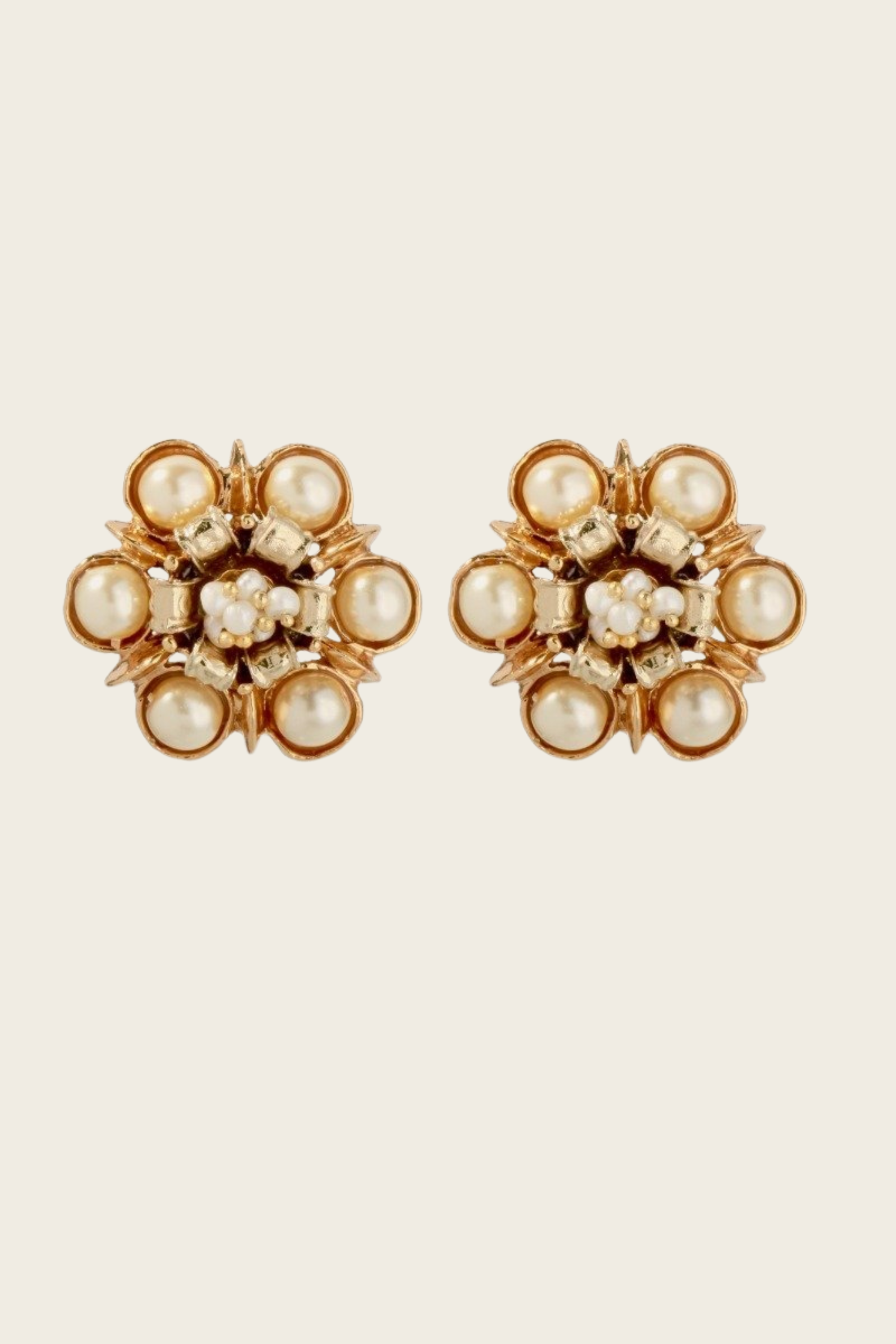 Augusta earrings Cultured pearl - Gas Bijoux