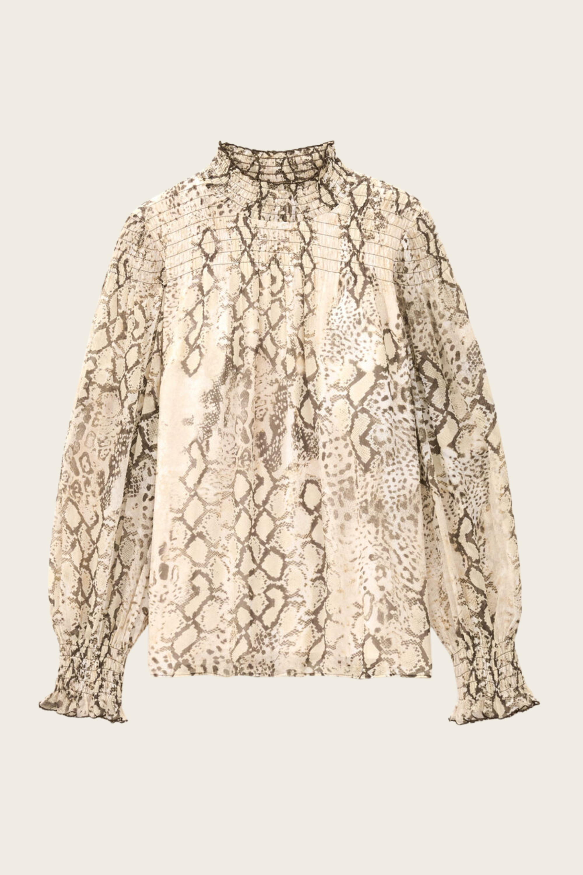 Shamy High Neck Blouse - Ba&Sh
