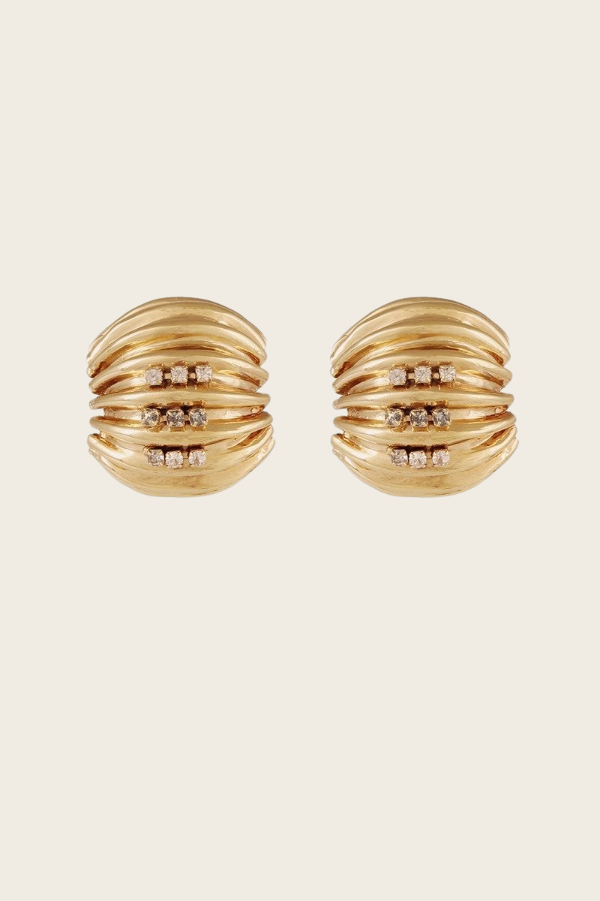 Anne strass earrings - Gas Bijoux