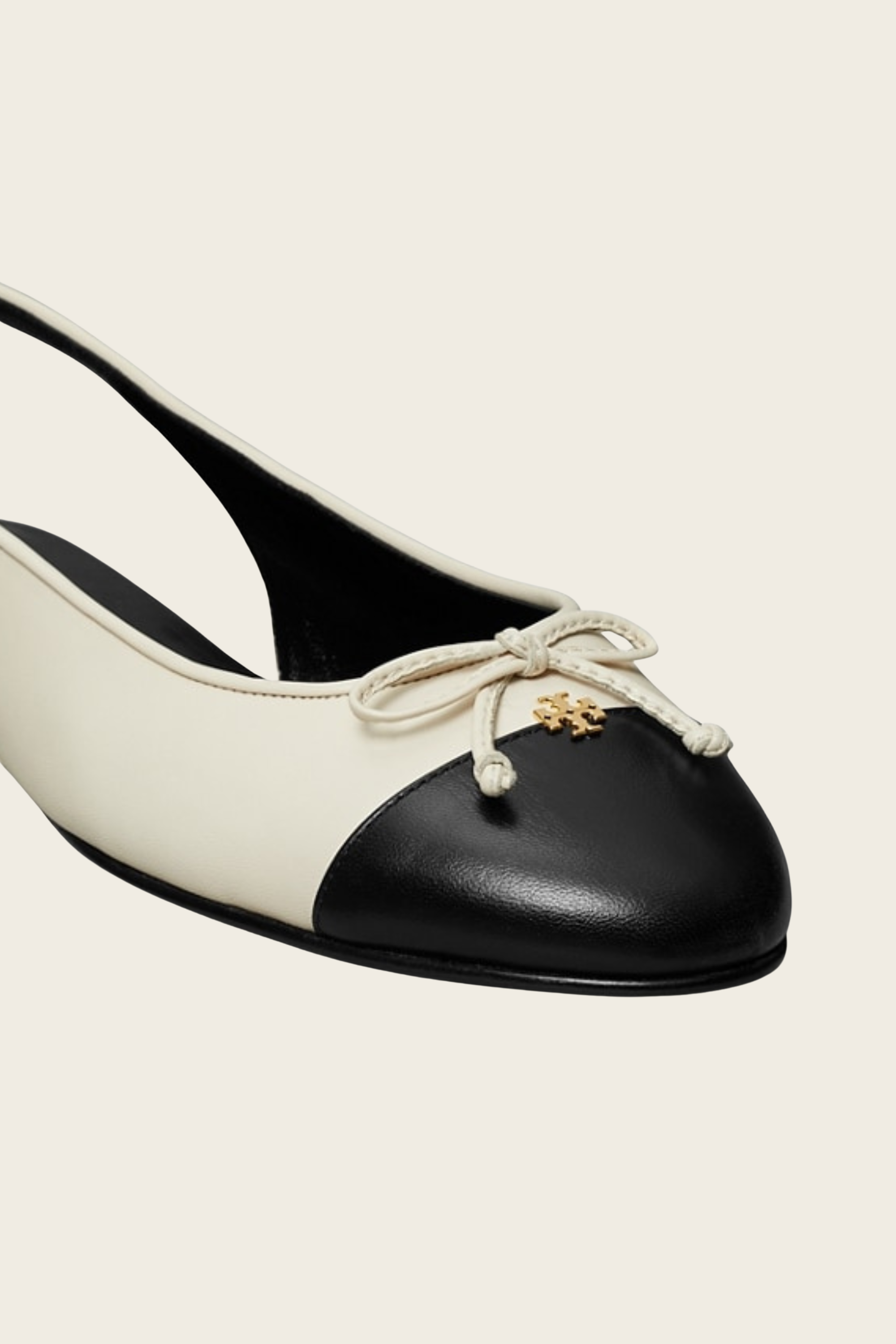 Cap-Toe Slingback - Tory Burch