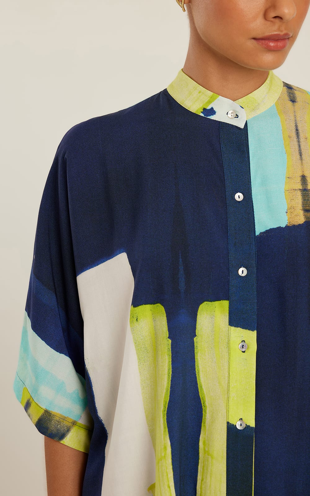 Bleue collar shirt - Lenny Niemeyer