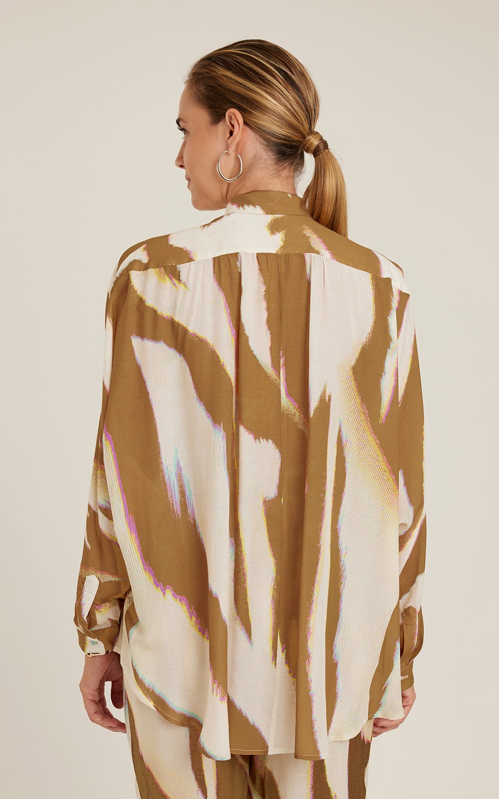 Oryx Ruched shoulder Shirt - Lenny Niemeyer