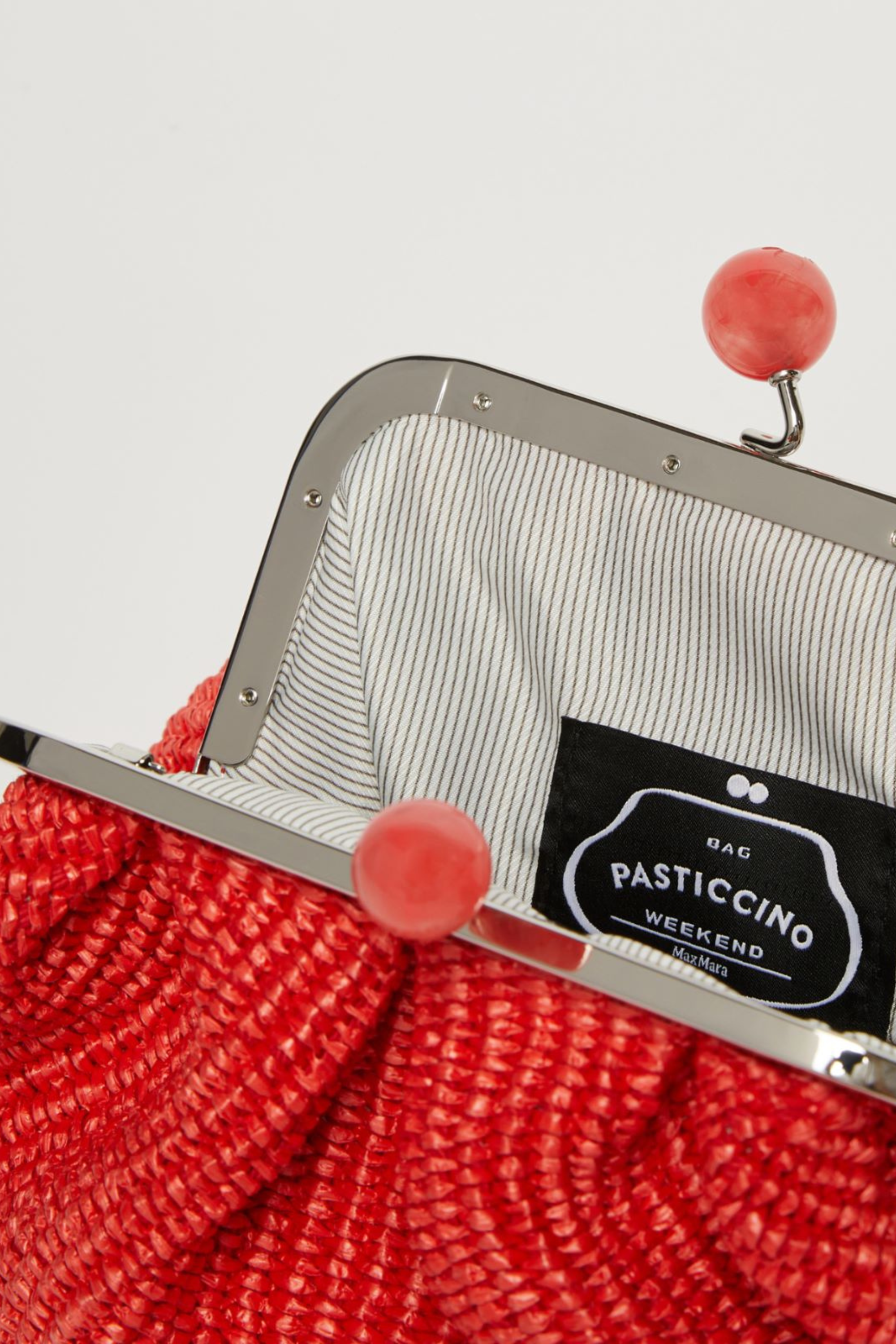 Small raffia-effect Pasticcino Bag - Max Mara