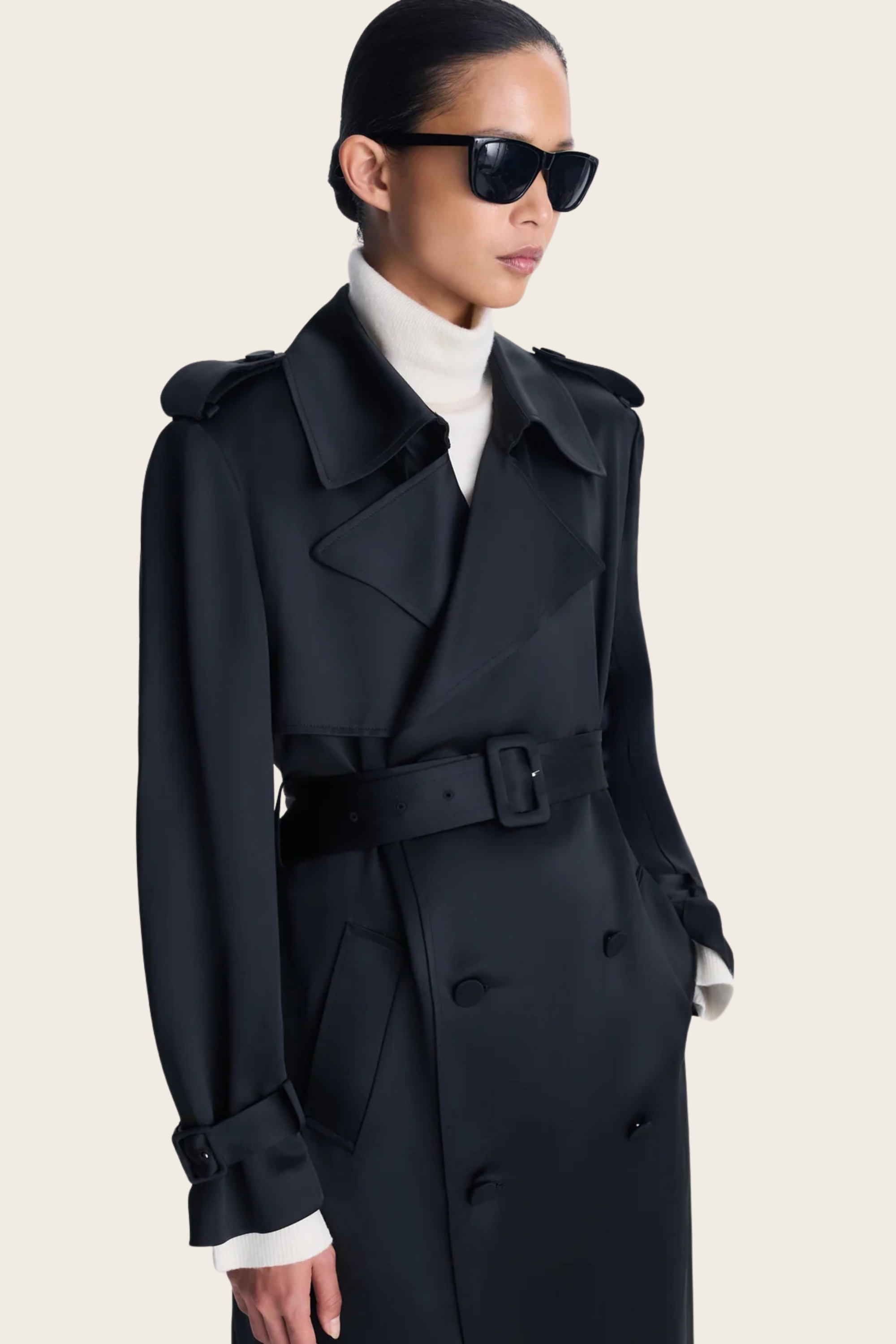 Alvida Belted Coat - Simkhai