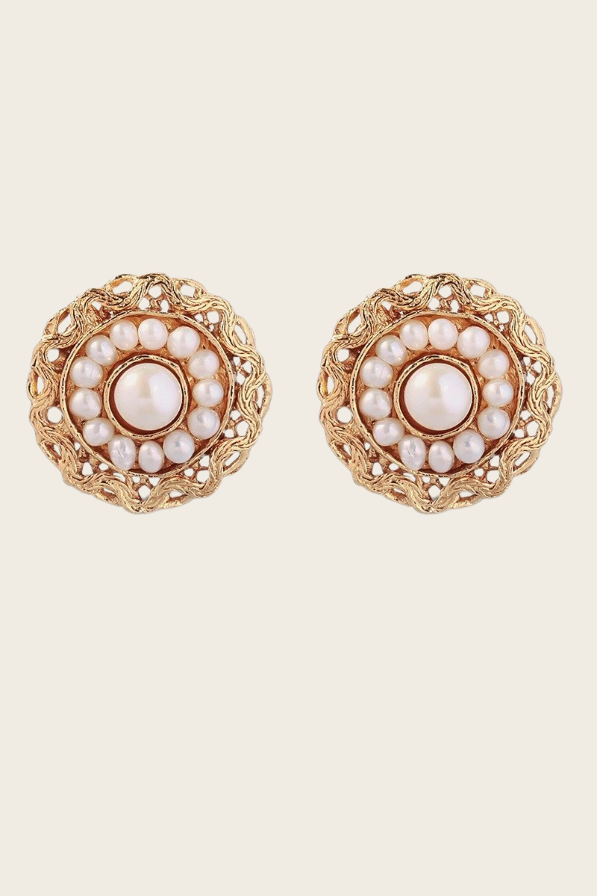 Leonie earrings Cultured pearls - Gas Bijoux