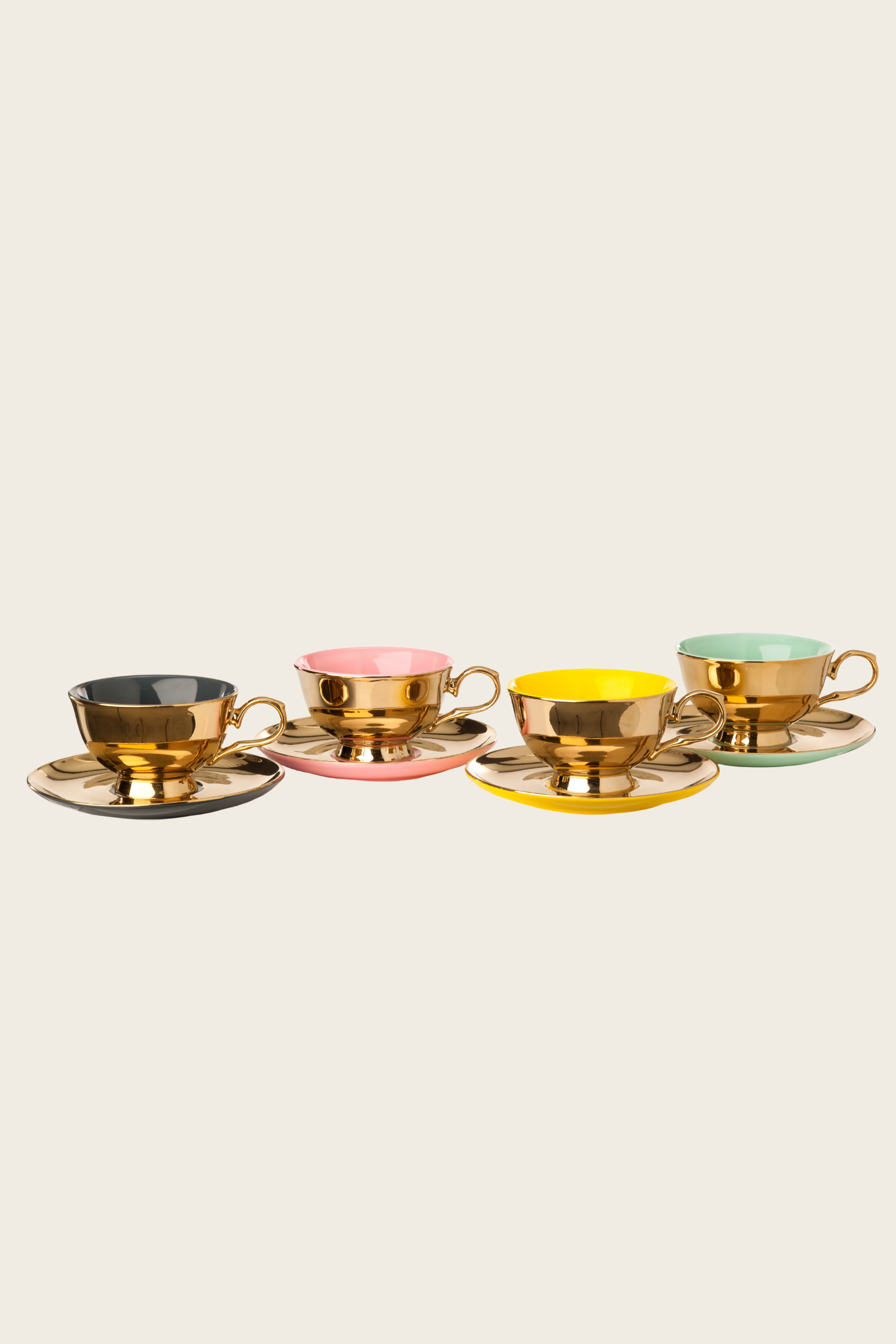 Legacy Gold Tea Set of 4 - Pols Potten