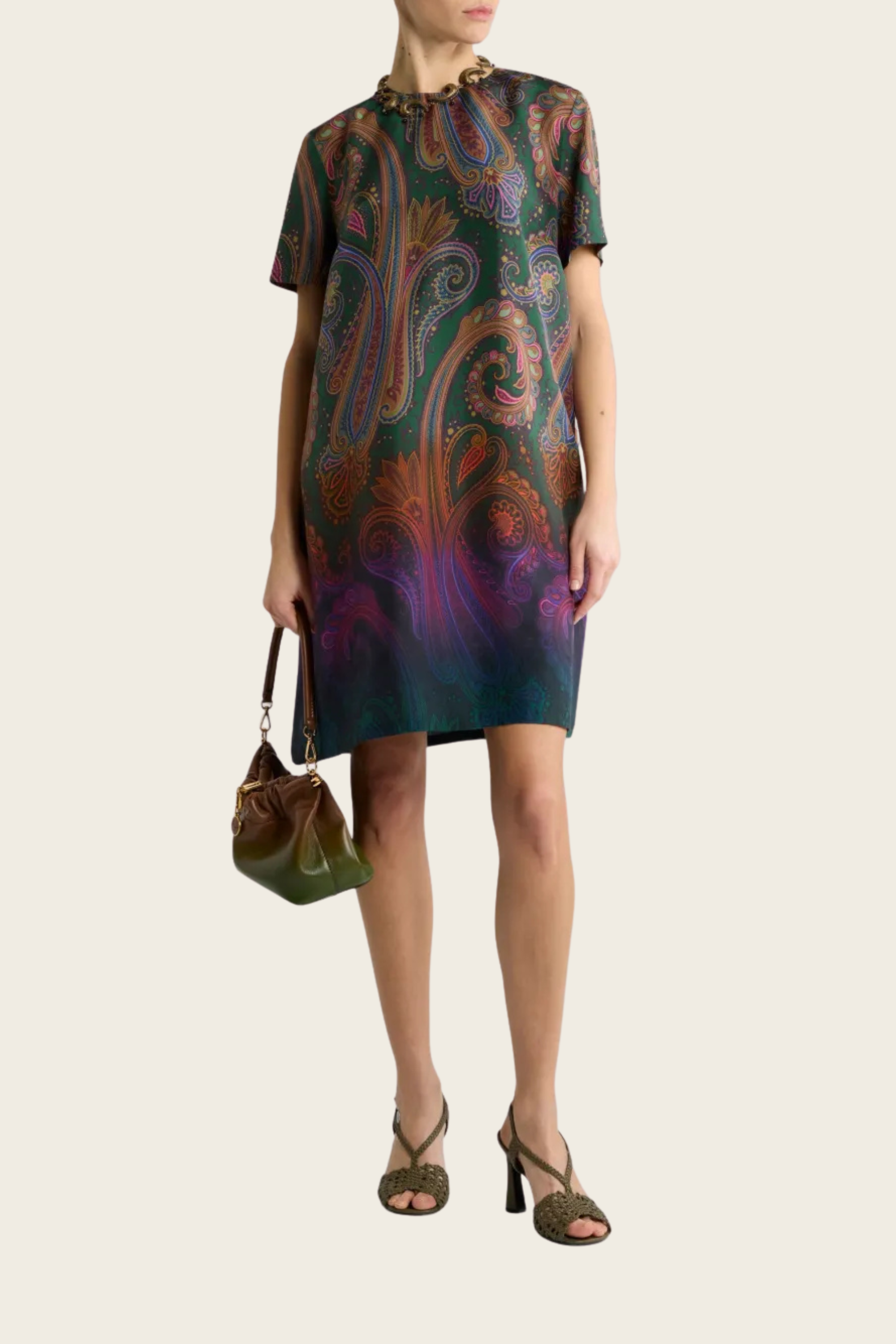 Paisley Mini Tunic Dress - Etro