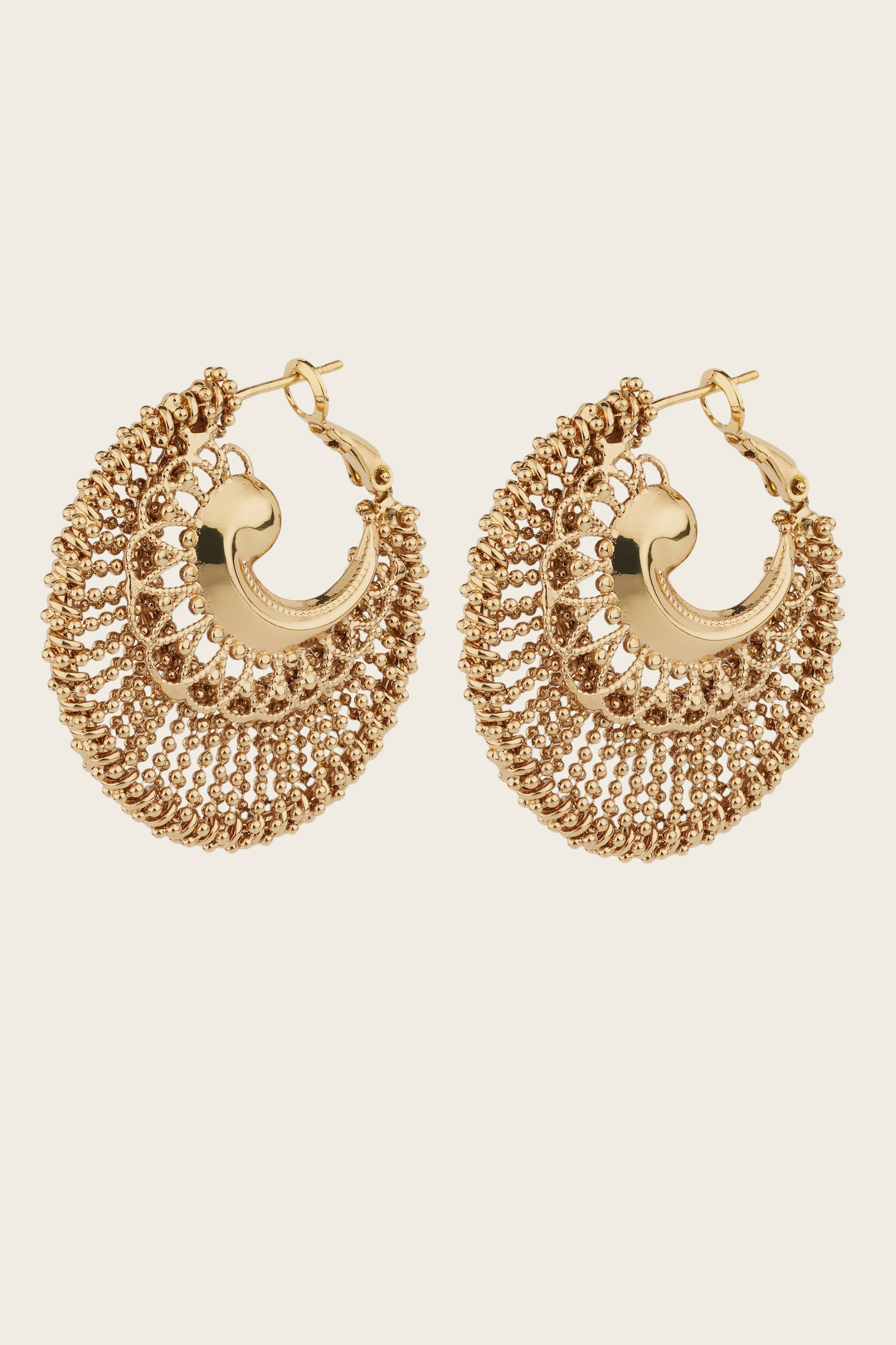 Izzia earrings large size - Gas Bijoux