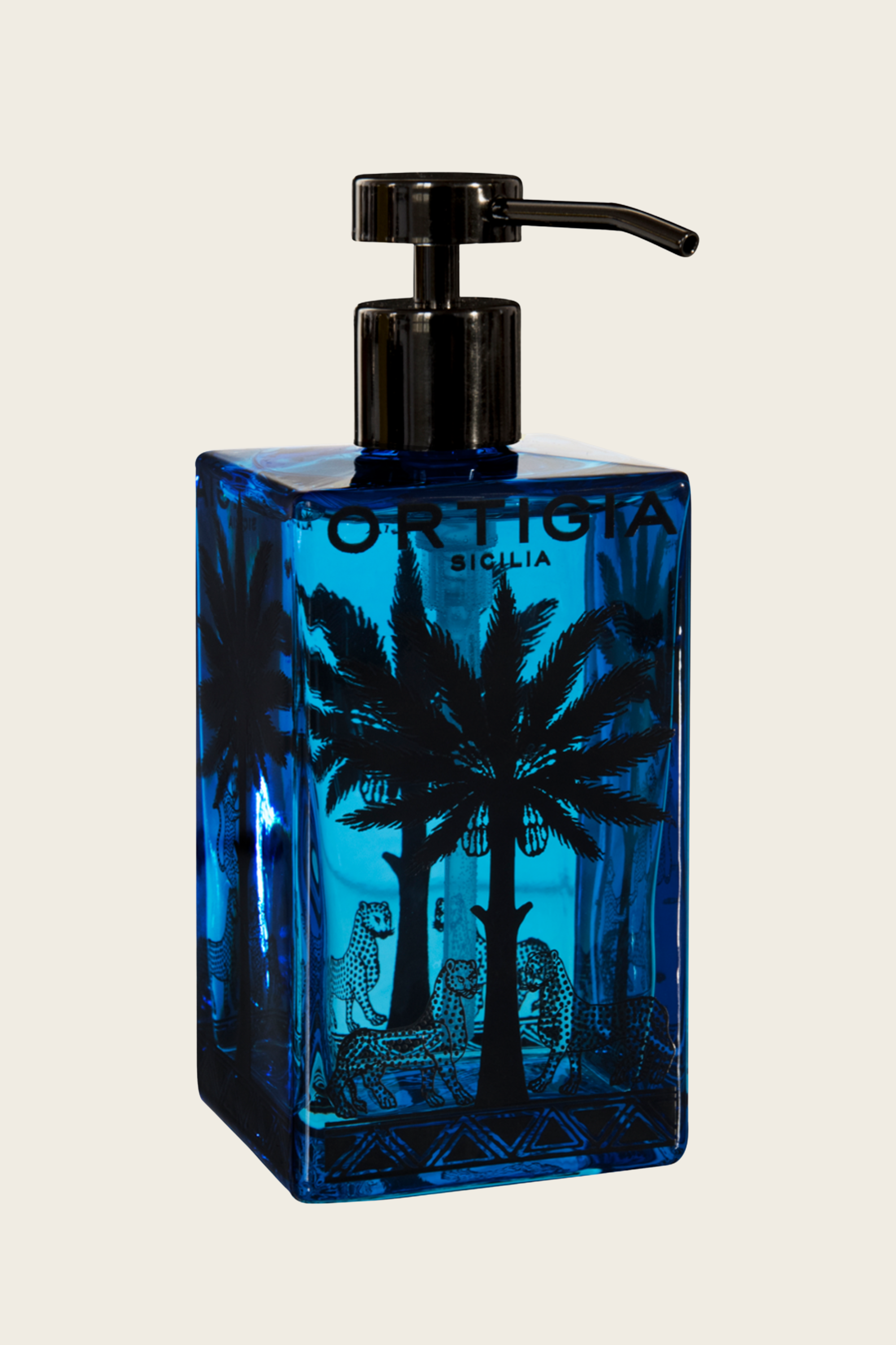 Sabonete Líquido Florio 300ml Vidro – Azul – Ortigia