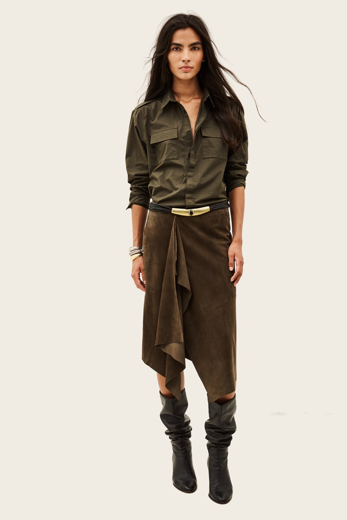 Naya Skirt - Ba&Sh (desc feita) - ESPACE CANNELLE - New Arrivals - FW27