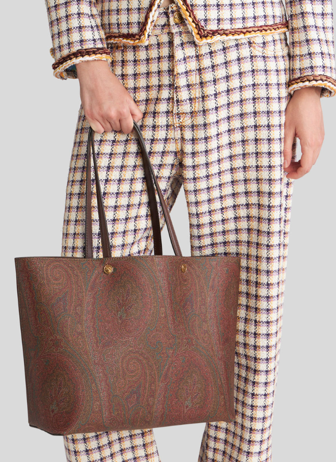 Large essential bag with clutch - Etro