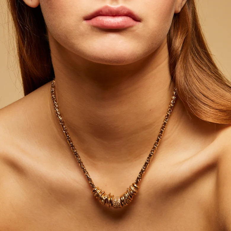 Marquise Chain necklace gold - Gas Bijoux