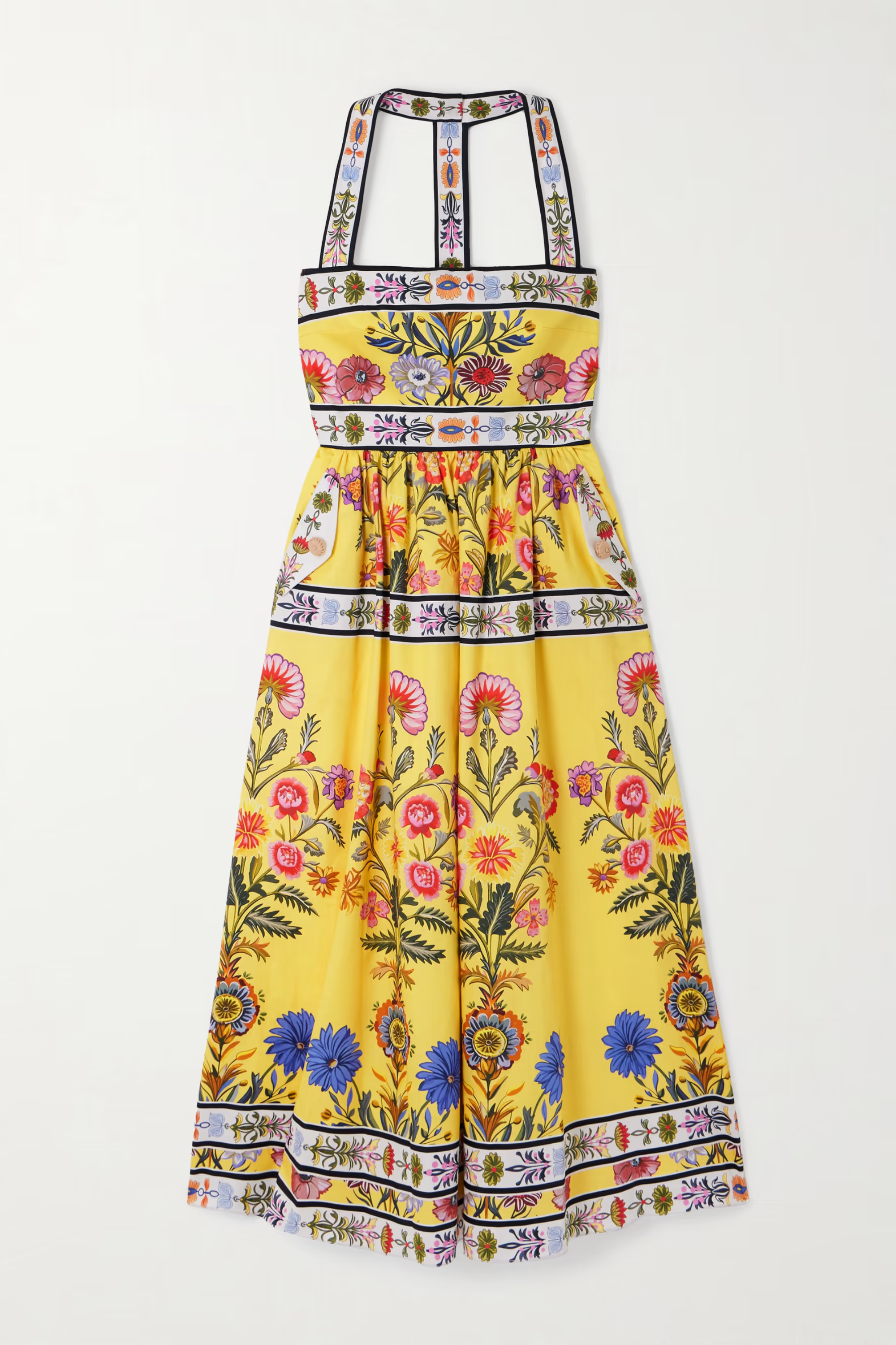 Mavaro printed cotton-poplin midi dress - Borgo de Nor
