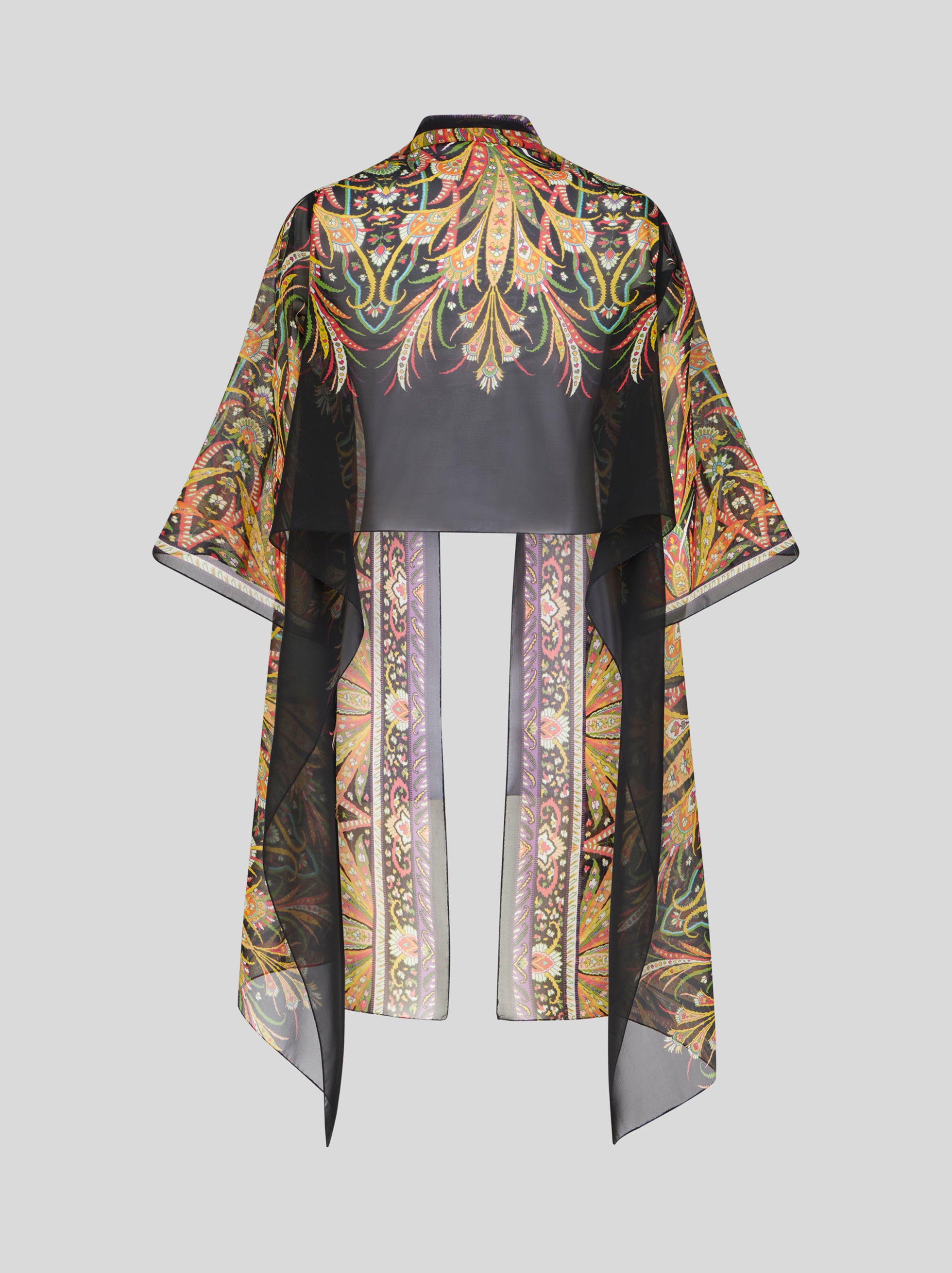 Floral-print silk jacket - Etro
