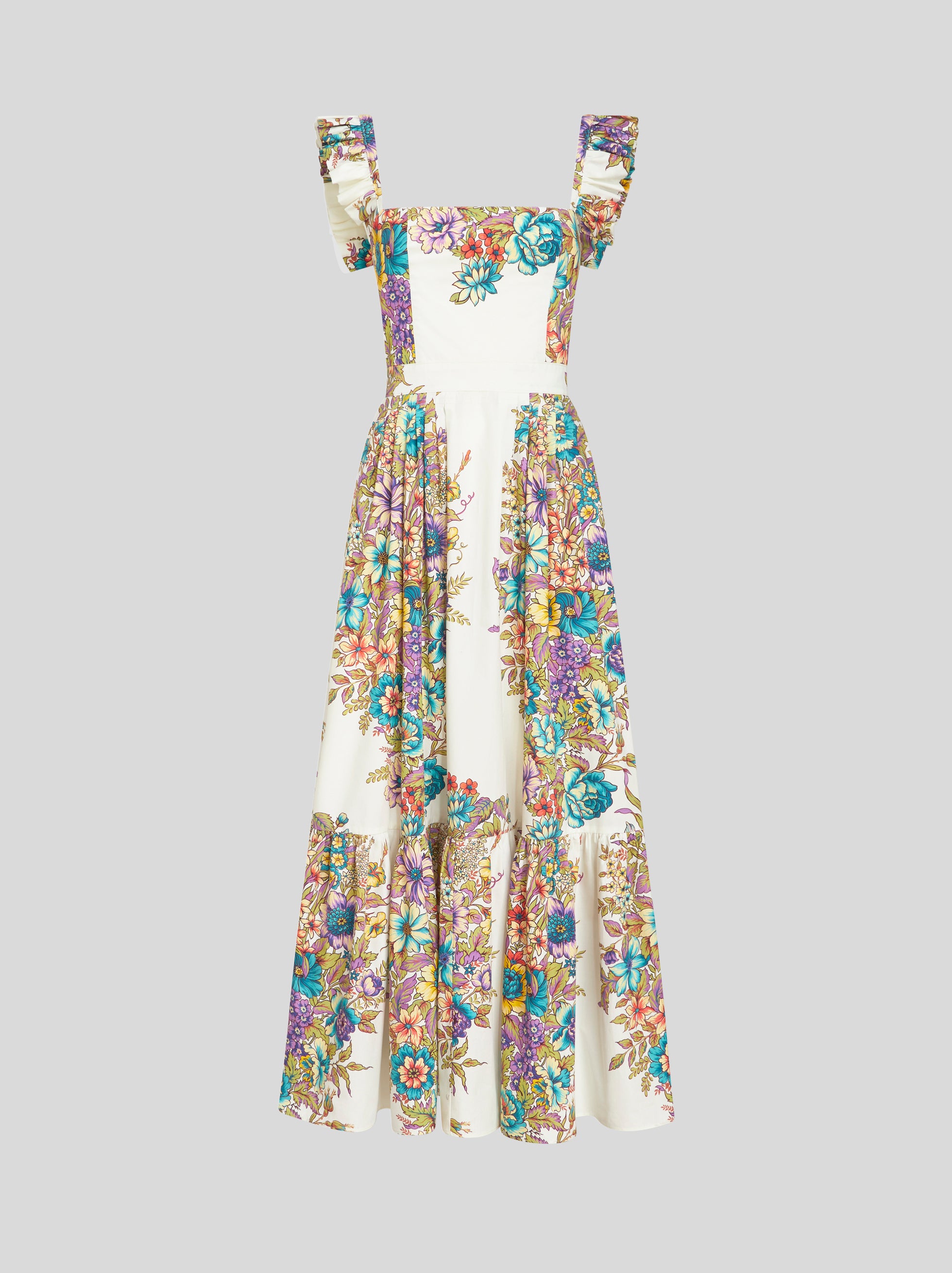 Cotton dress with print - Etro - ESPACE CANNELLE