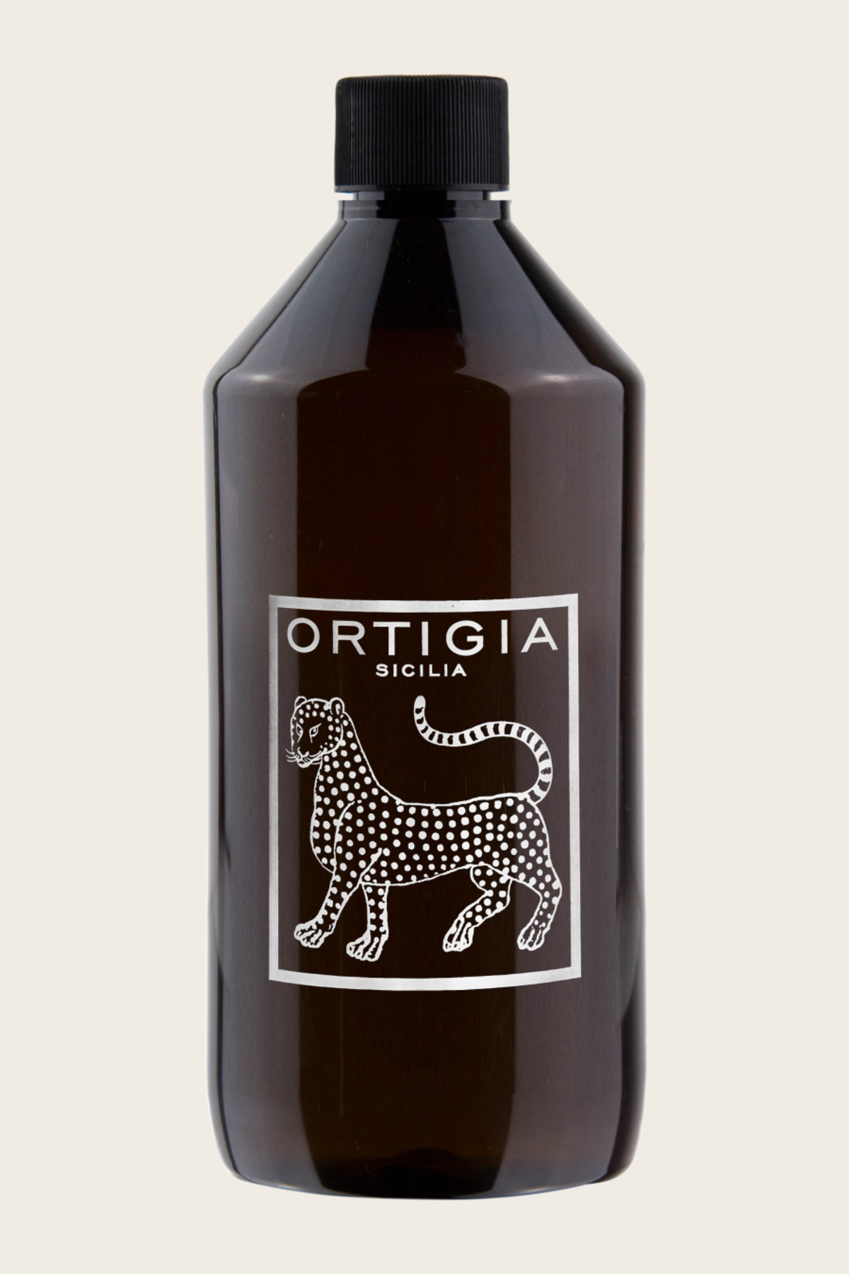 Ambra Nera Liquid Soap Refill 1000 ml - Ortigia Sicilia - ESPACE CANNELLE
