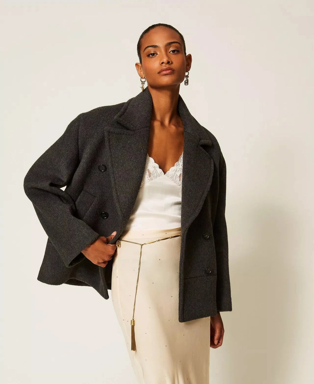 Caban Coat - Twinset