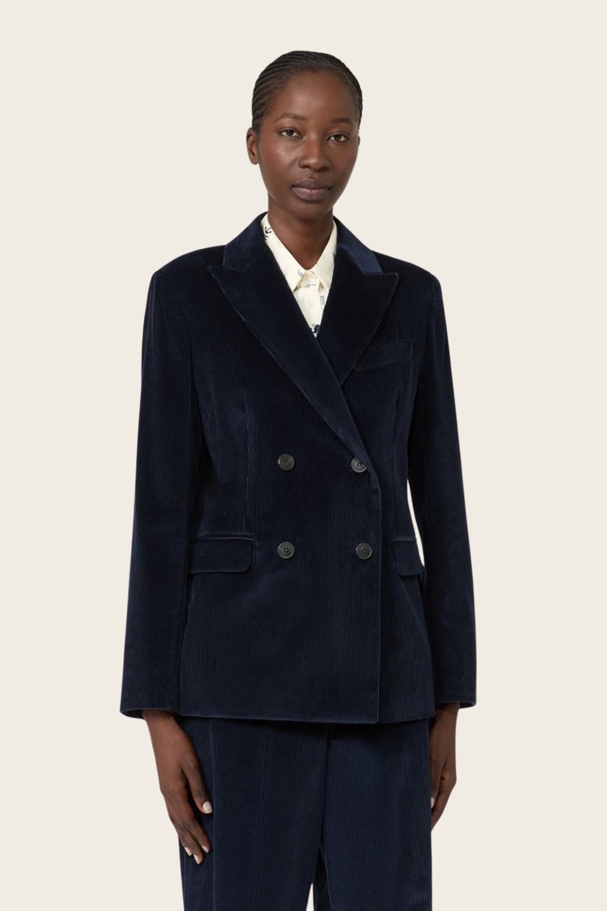 Corduroy Velvet Blazer - Max Mara - ESPACE CANNELLE