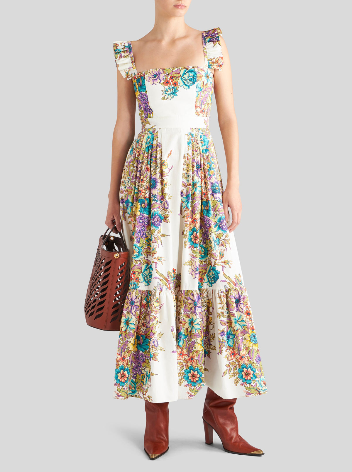 Cotton dress with print - Etro
