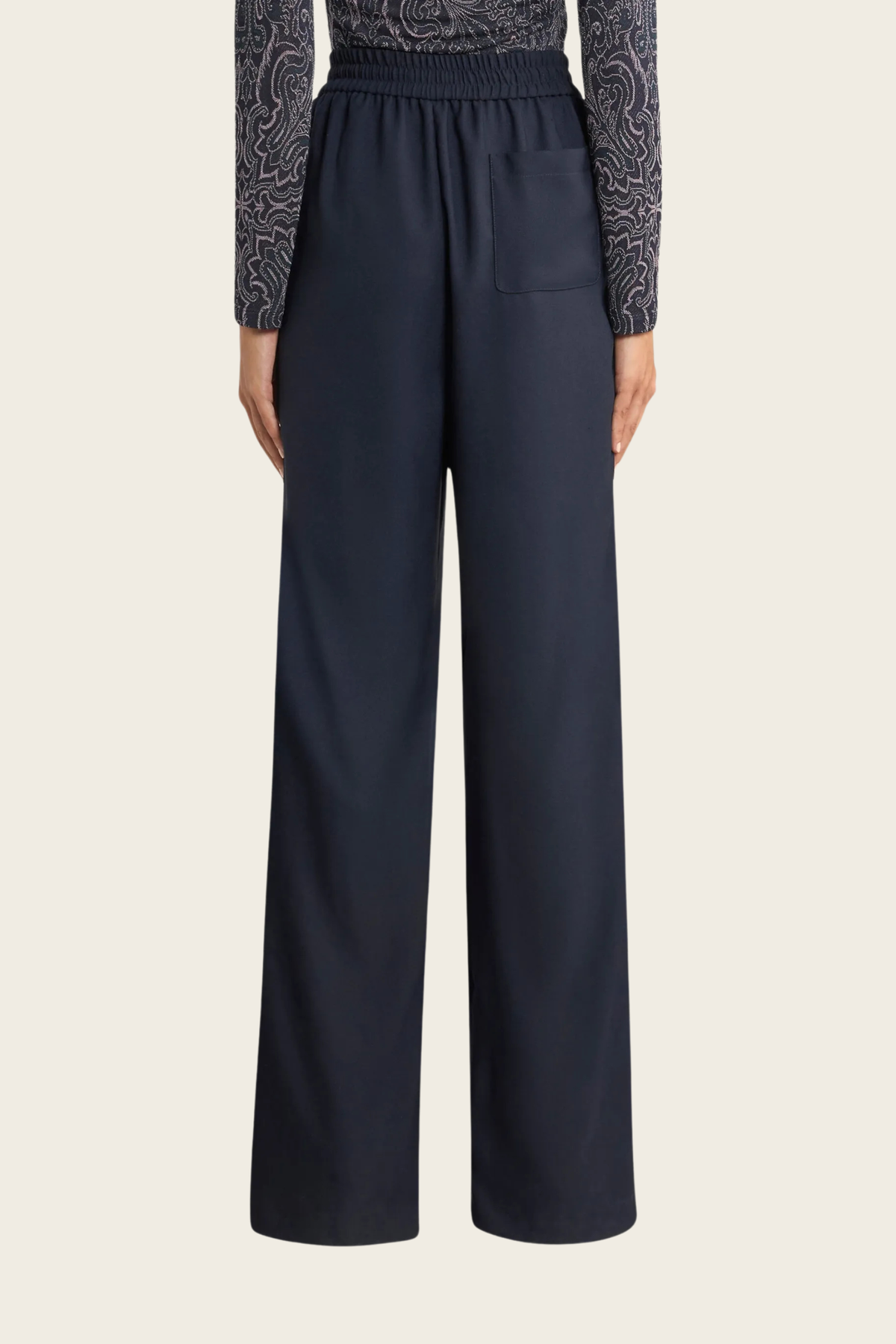Drawstring Wide-Leg Trousers - Etro - ESPACE CANNELLE - New Arrivals - SS26