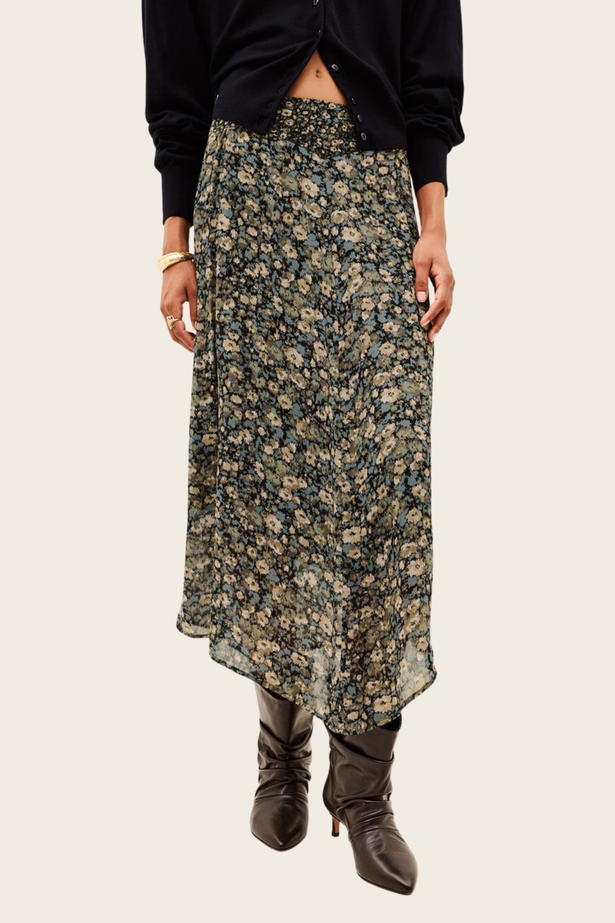 Klap Midi Skirt - Ba&Sh