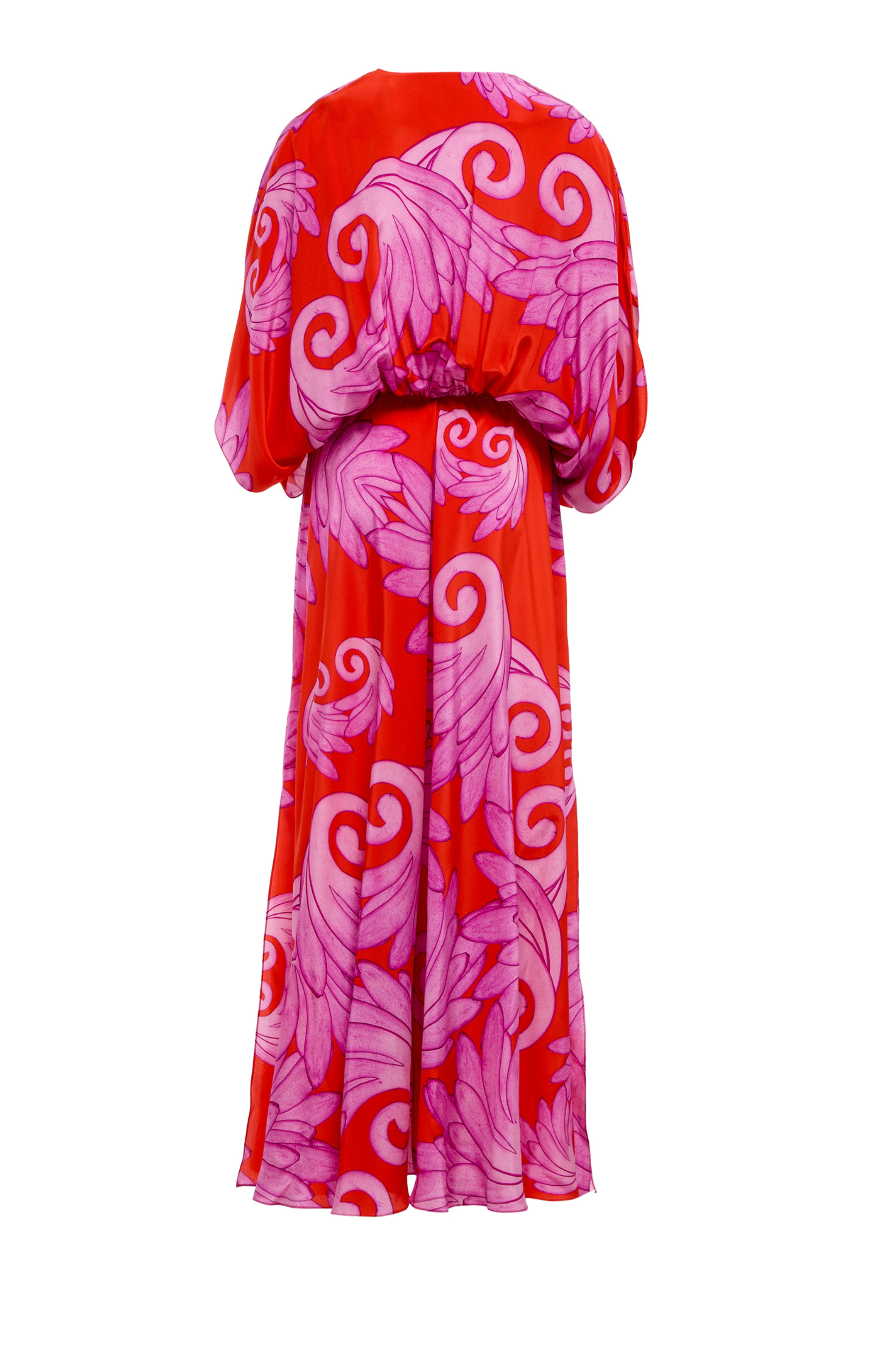 Lydia maxi silk dress - Themisz