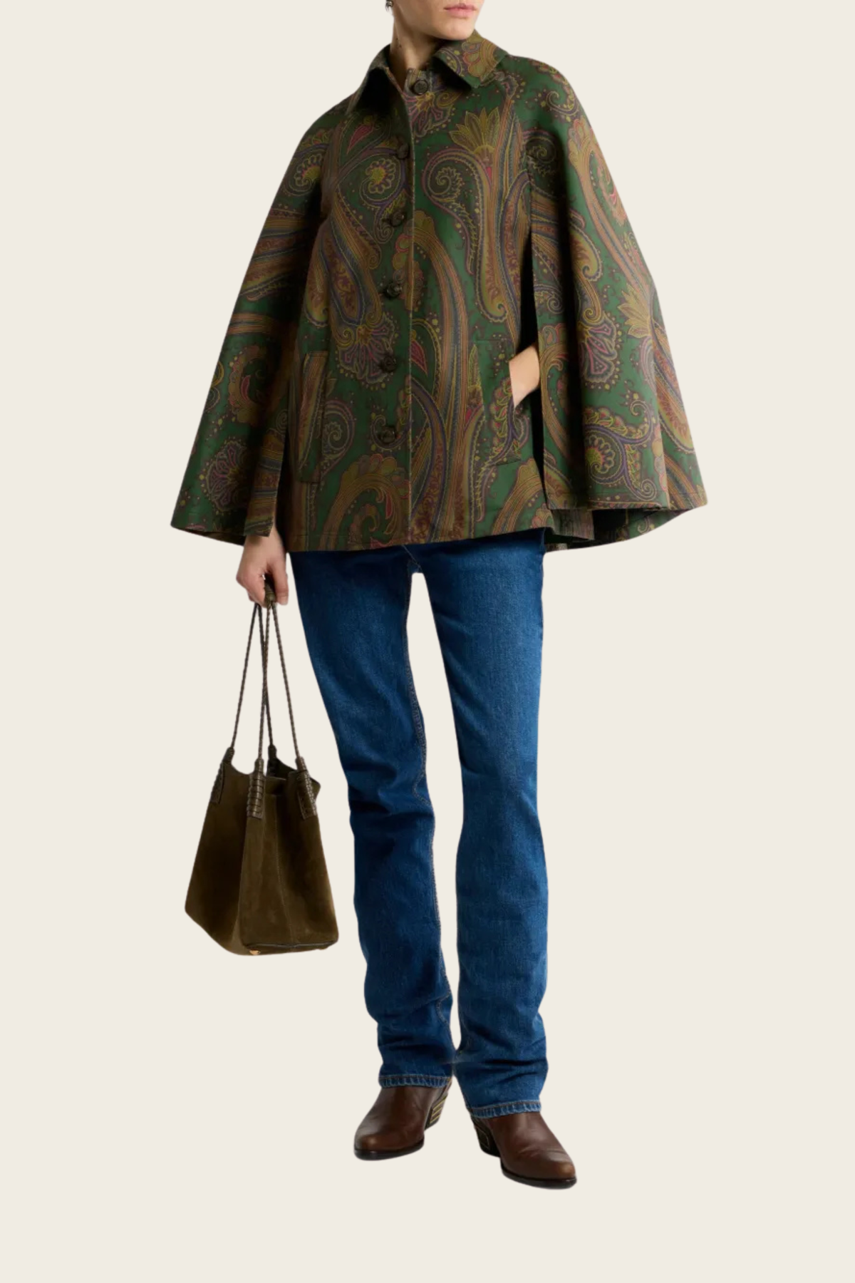 Paisley Motif Gabardine - Etro - ESPACE CANNELLE - New Arrivals