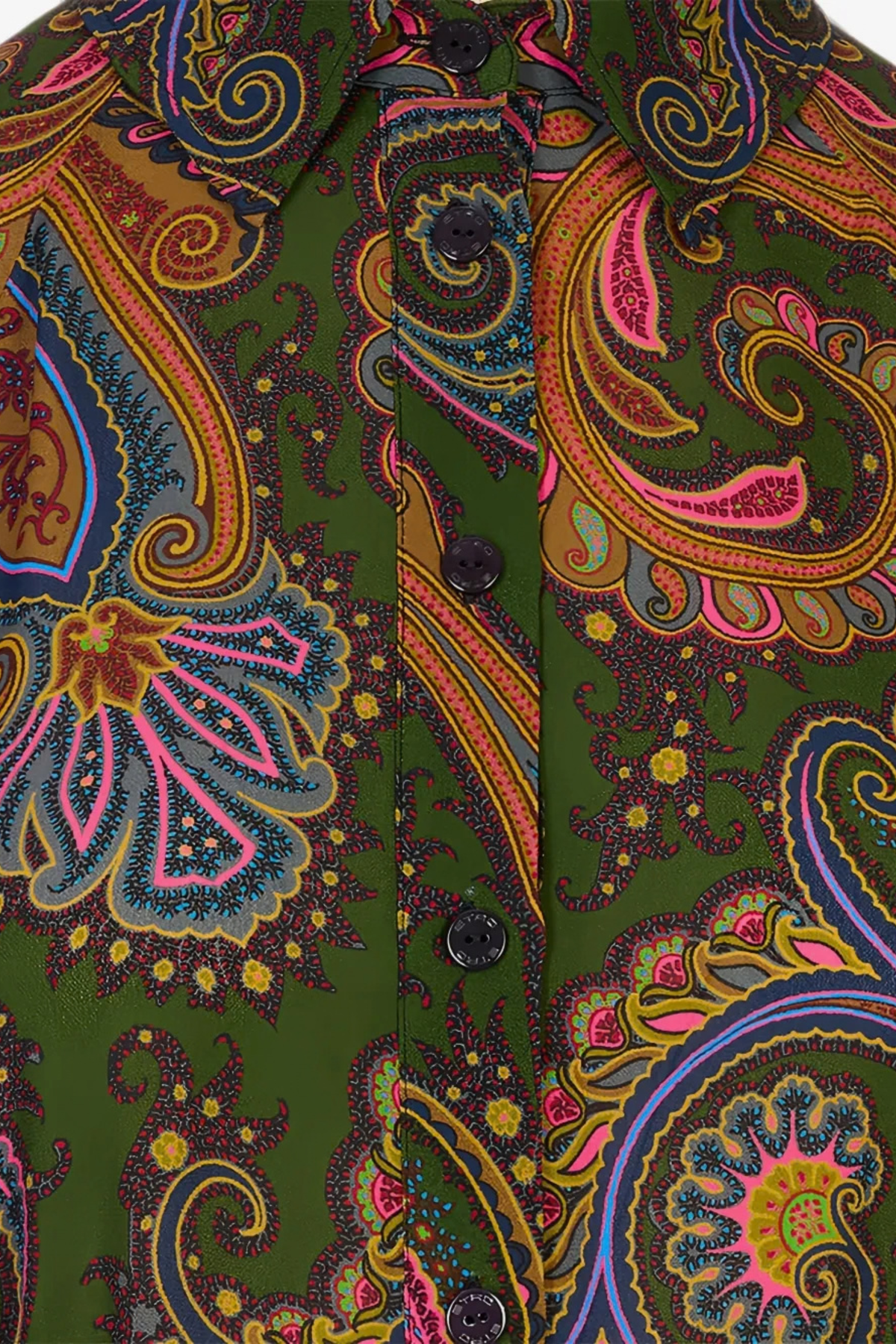 Paisley Print Belted Dress - Etro