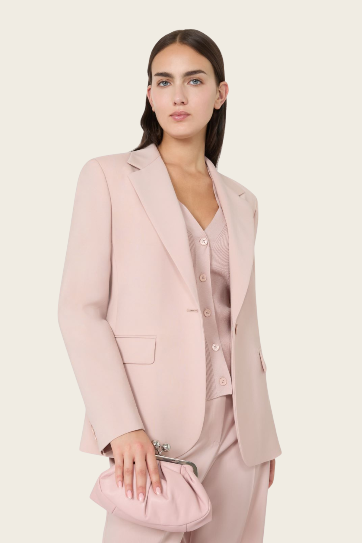 Pink Cady blazer - MaxMara - ESPACE CANNELLE