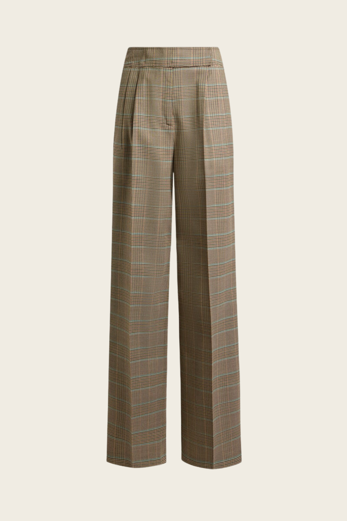 Prince of Wales Motif Trousers - Etro -