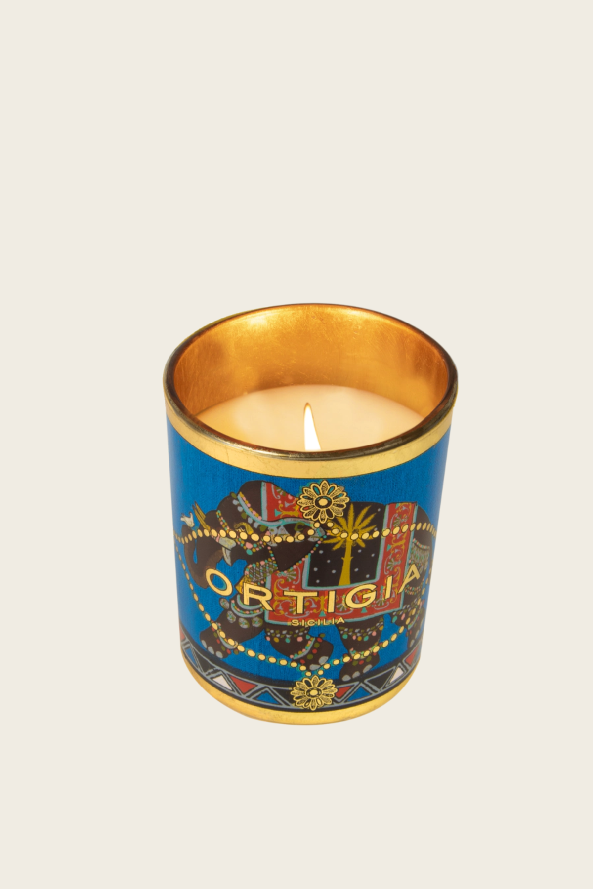Sandalo Decorated Candle - Ortigia Sicilia - ESPACE CANNELLE