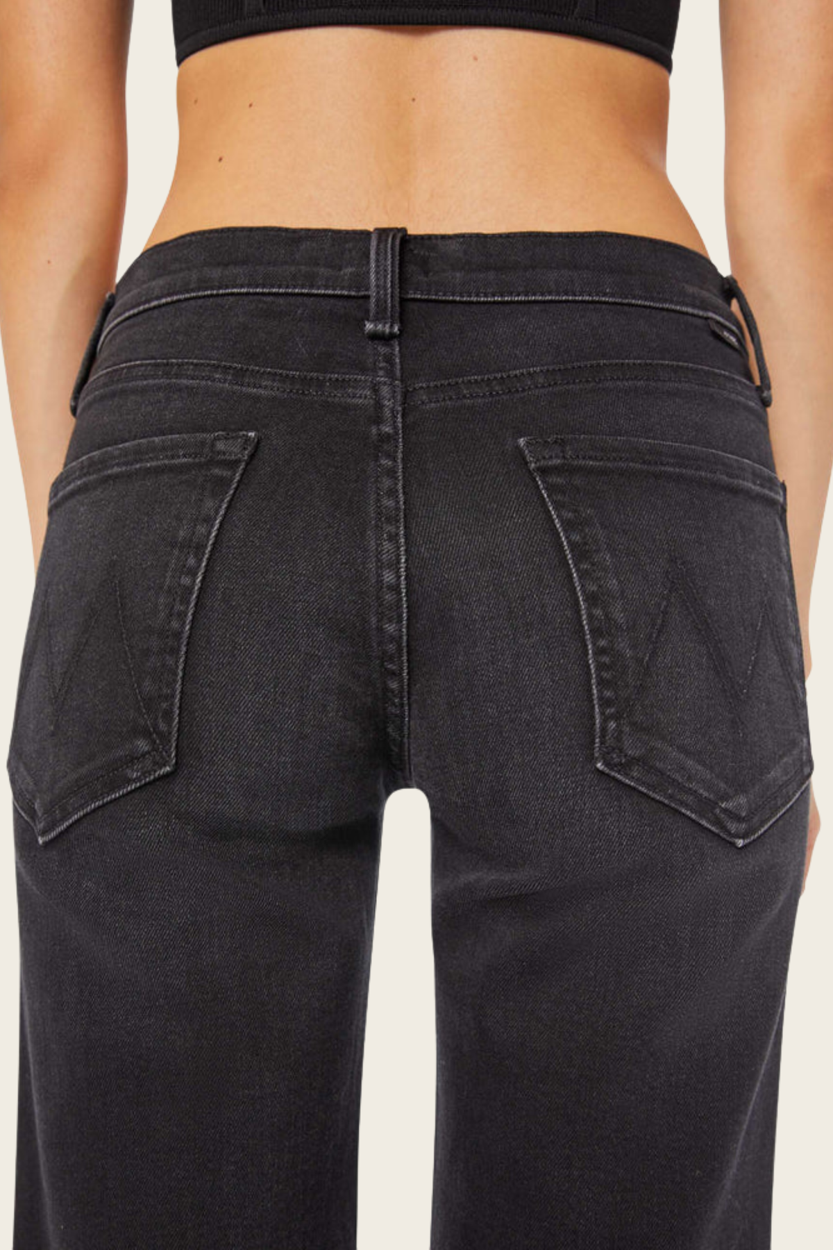 The Mid Rise Rambler Zip Flood - Mother - ESPACE CANNELLE
