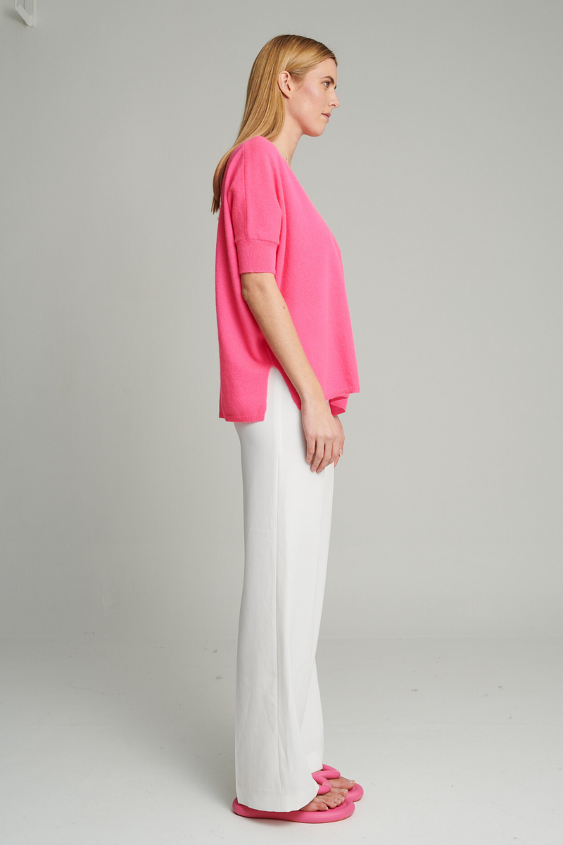 Ingrid V-neck Poncho Jumper by Absolut Cashmere