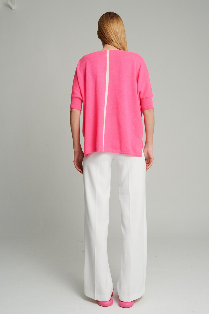 Ingrid V-neck Poncho Jumper by Absolut Cashmere