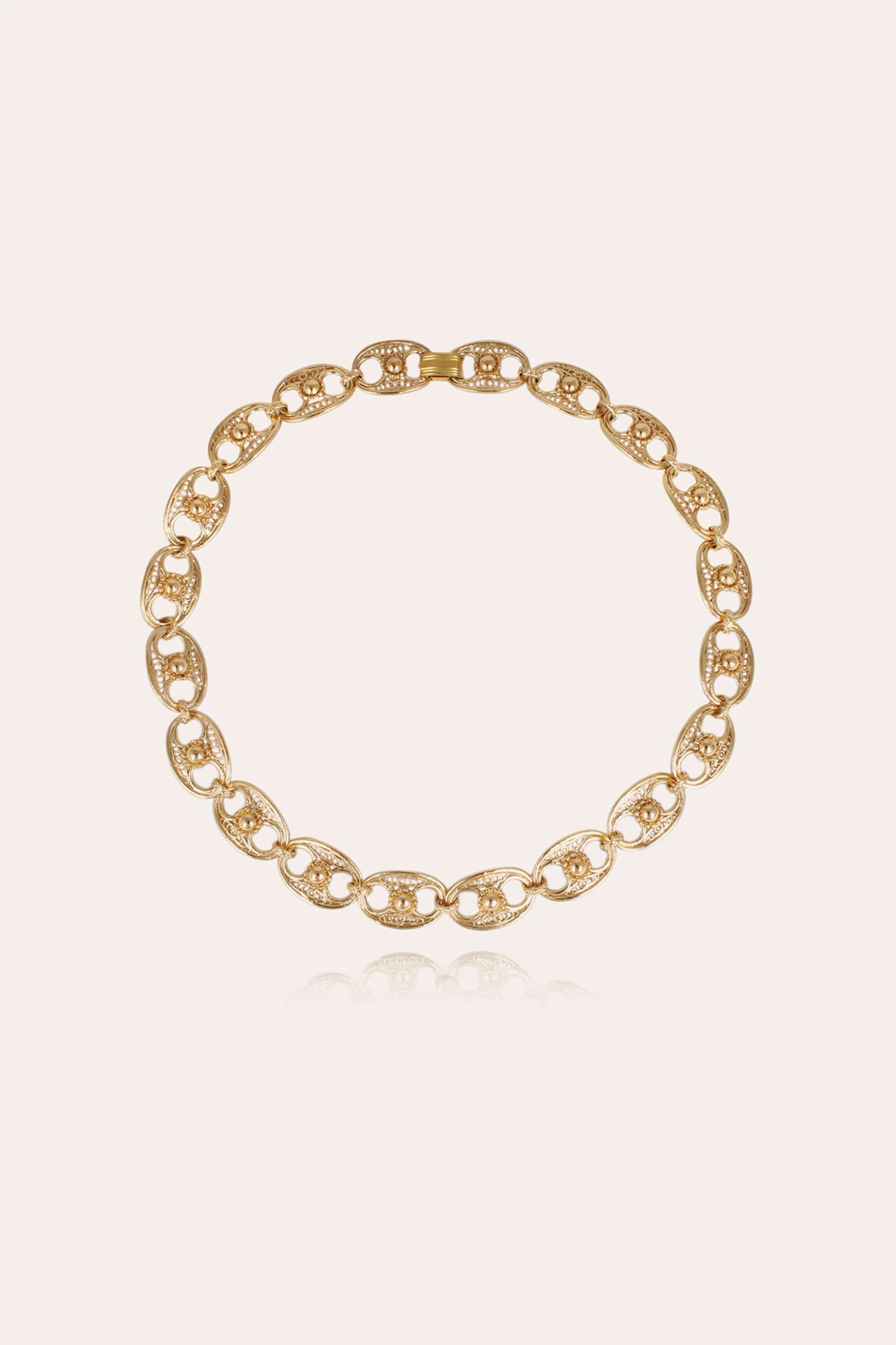 Carthage Necklace Gold - Gas Bijoux