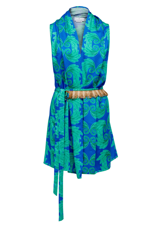 Zoe Wrap Sleeveless Tunic by Themisz