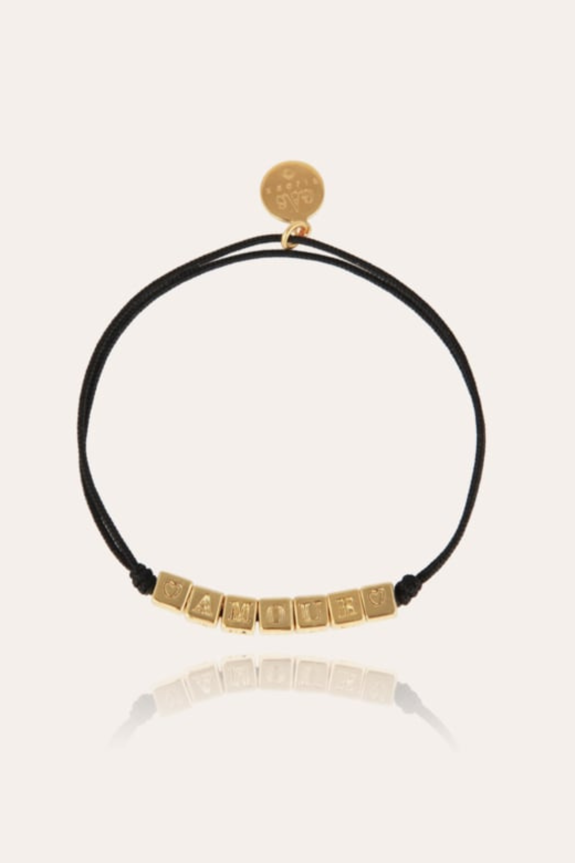 Golden Love Bracelet - Gas Bijoux