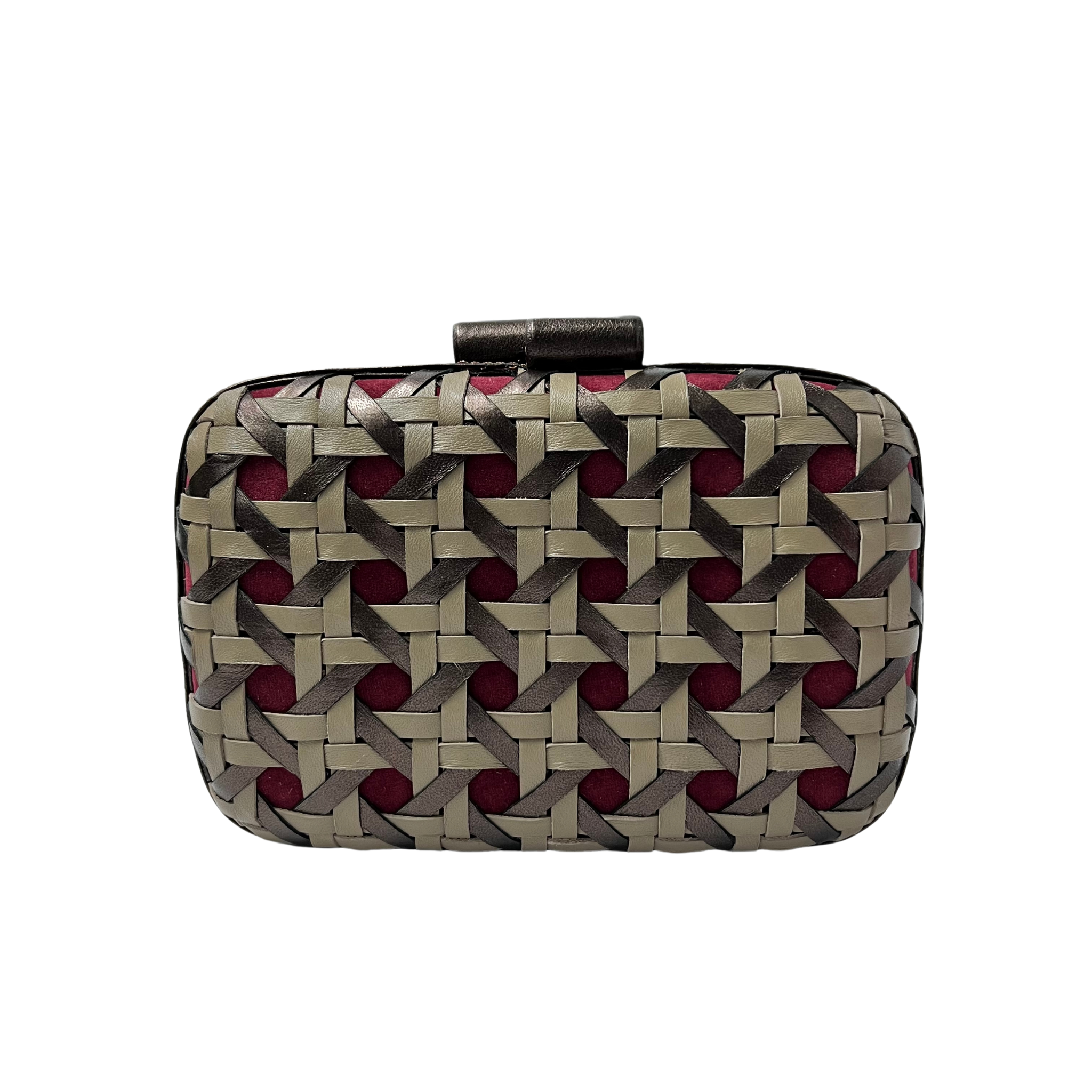 Braided Bag by Gustoko, Sheep skin leather, Braided leather series, Hand crafted, Designed in Lisbon, Espace Cannelle