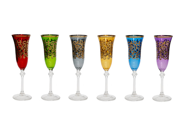 Flutes by Vetrerie Di Empoli