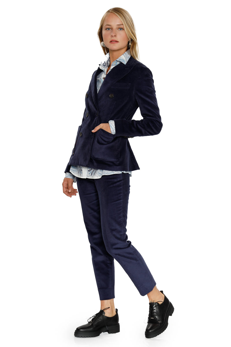 Tailored velvet trousers by Etro