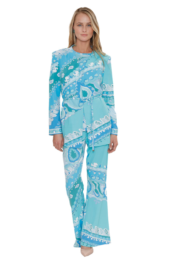 GLOW LF Jade Wrap Coat by Leonard Paris