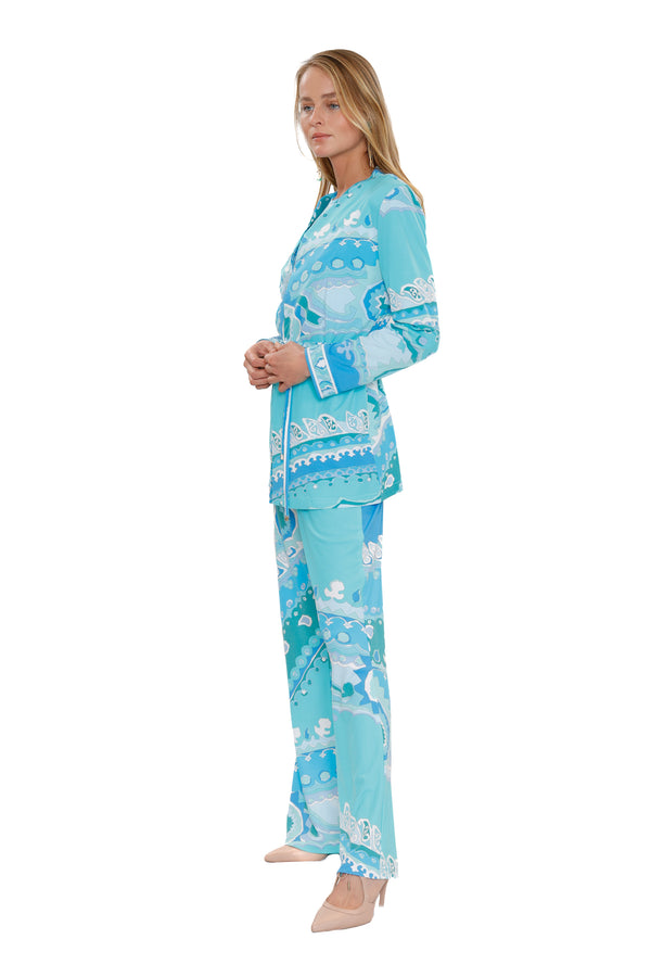 GLOW LF Jade Wrap Coat by Leonard Paris