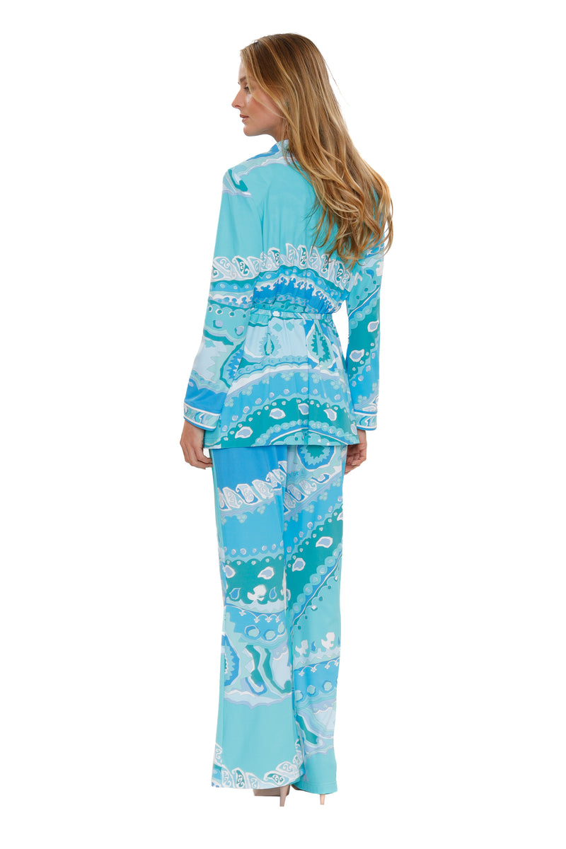 GLOW LF Jade Wrap Coat by Leonard Paris