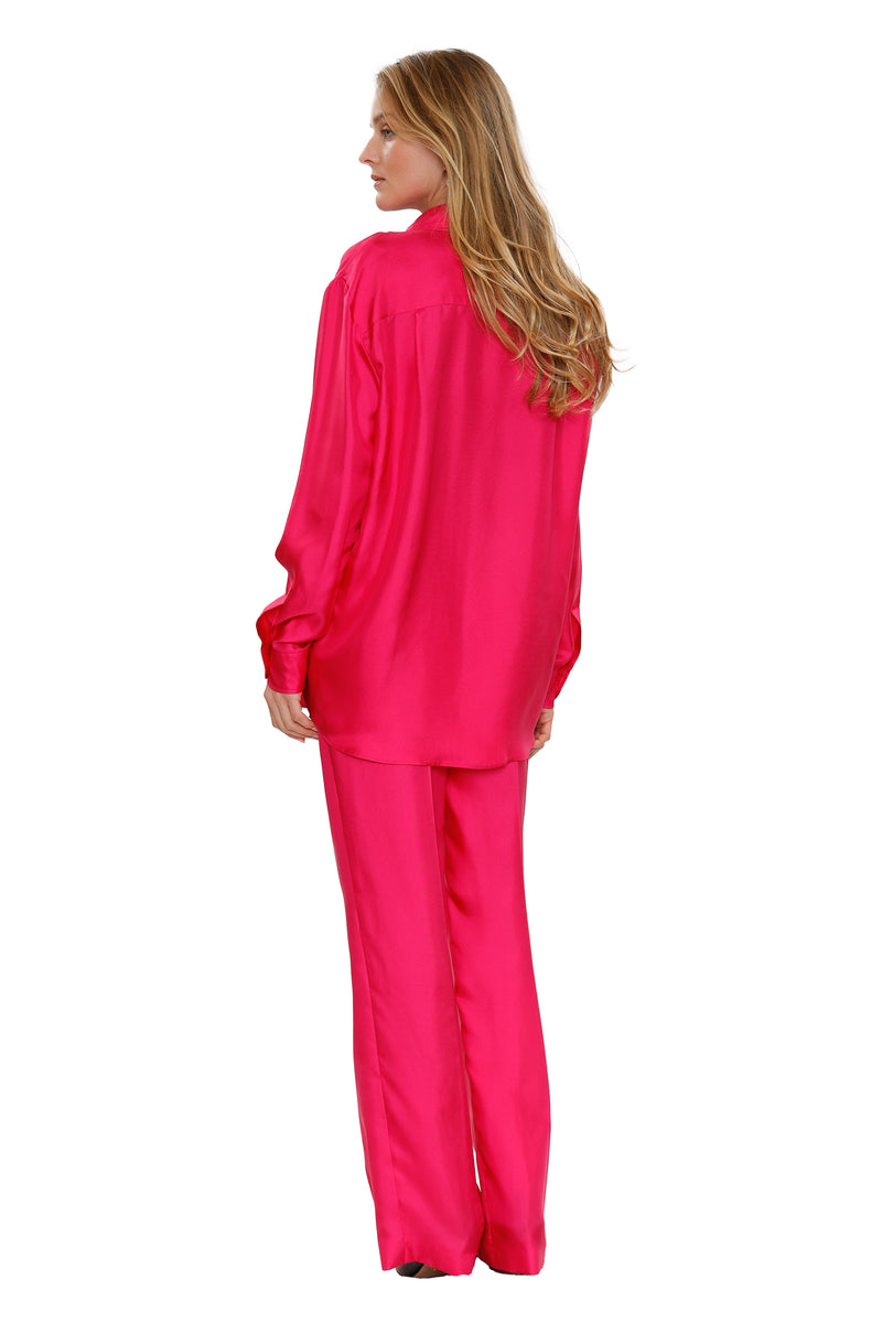 Silk Trousers by Red Valentino