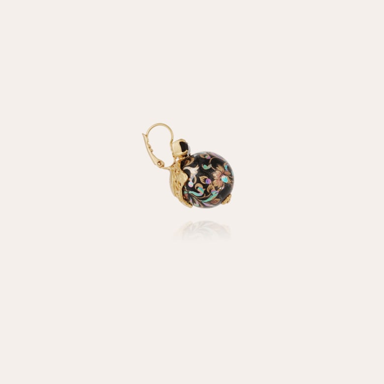 Decalco earrings gold by Gas Bijoux