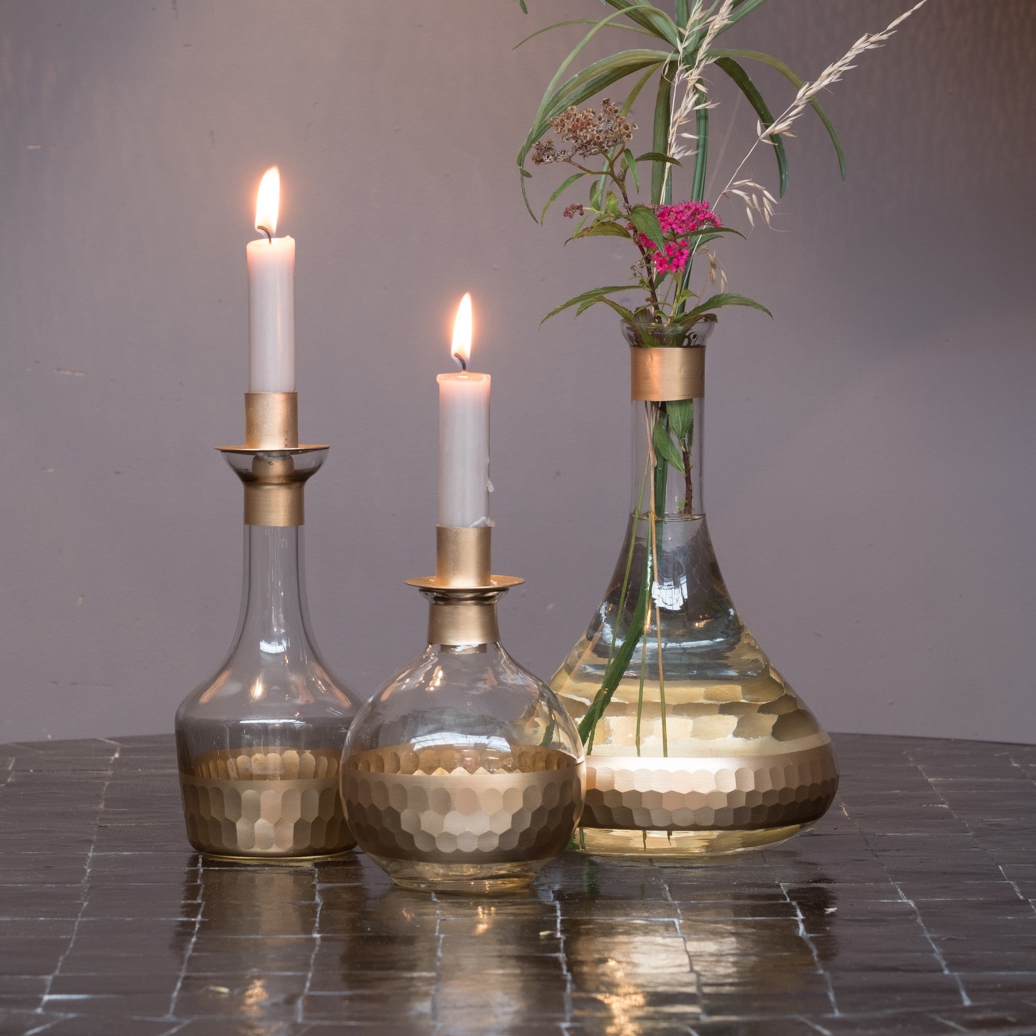 Candle Holder / vase - Reflexions Medium - Zenza