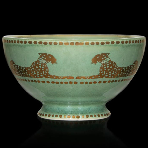 Large Green Ceramic Bowl by Ortigia Sicilia